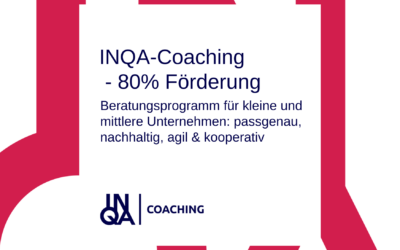 INQA-Coaching: 80% gefördert, 100% gestärkt